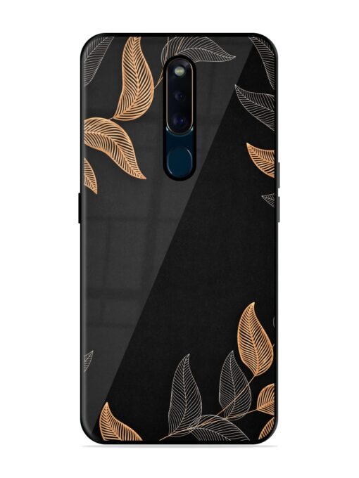 Foliage Art Glossy Metal Phone Cover for Oppo F11 Pro Zapvi