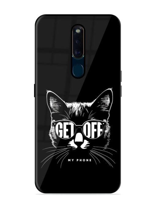 Get Off Glossy Metal TPU Phone Cover for Oppo F11 Pro Zapvi