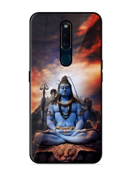 Jai Jai Shiv Glossy Metal Phone Cover for Oppo F11 Pro Zapvi