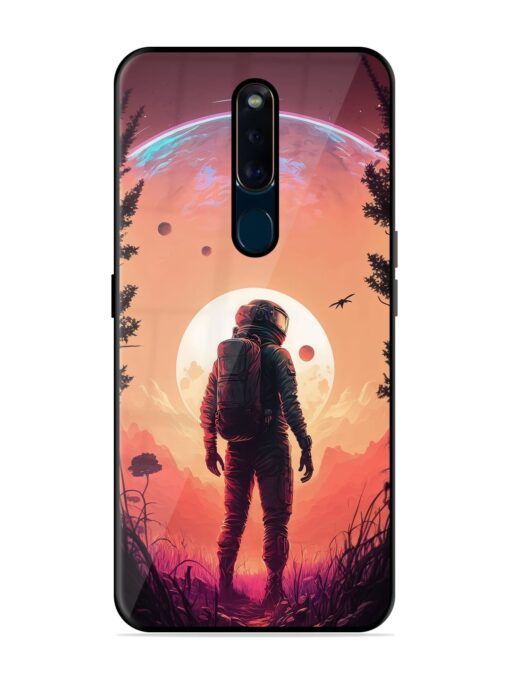 Red Sky At Morning Glossy Metal Phone Cover for Oppo F11 Pro Zapvi