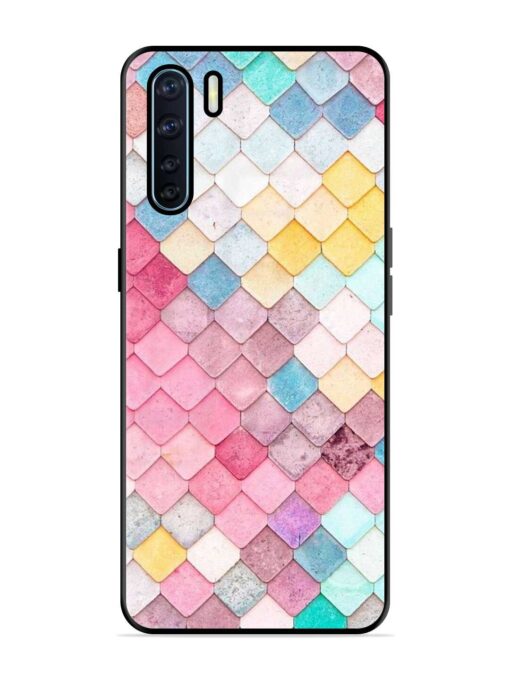 Fondos De Pantalla Glossy Metal Phone Cover for Oppo F15 Zapvi