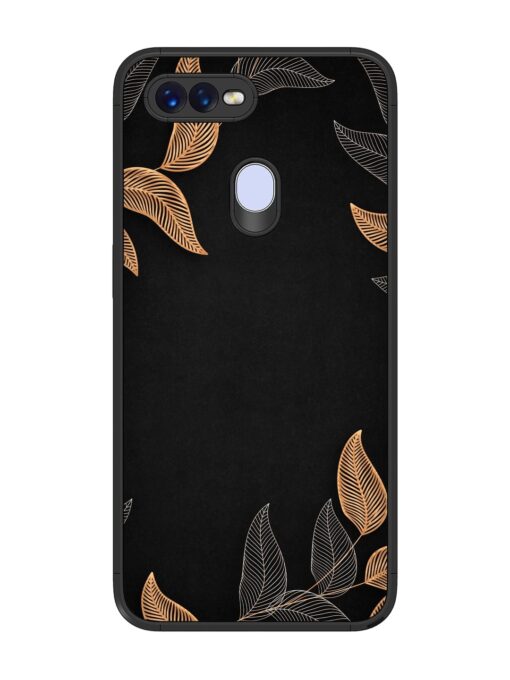 Foliage Art Glossy Metal Phone Cover for Oppo F9 Pro Zapvi