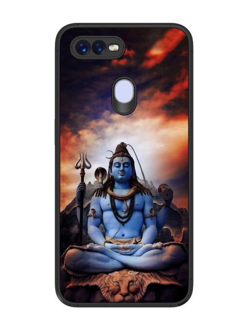 Jai Jai Shiv Glossy Metal Phone Cover for Oppo F9 Pro Zapvi