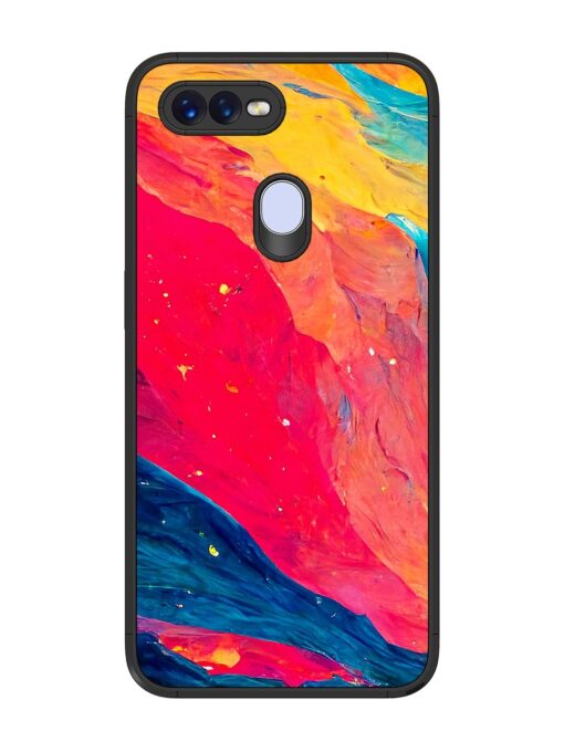 Starry Night Glossy Metal Phone Cover for Oppo F9 Pro Zapvi