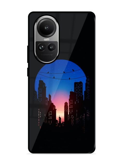 Minima City Vibe Glossy Metal Phone Cover for Oppo Reno 10 (5G) Zapvi