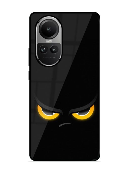 Cartoon Eye Glossy Metal Phone Cover for Oppo Reno 10 (5G) Zapvi