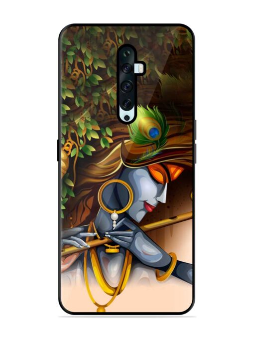 Krishna Glossy Metal Phone Cover for Oppo Reno 2F Zapvi