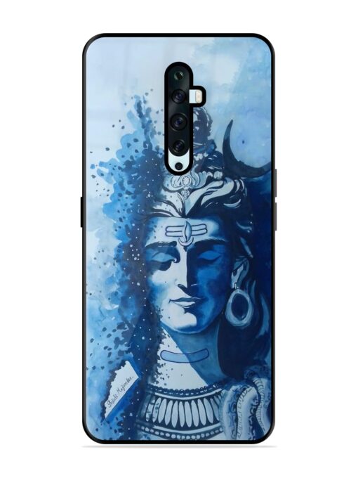 Shiv Art Glossy Metal Phone Cover for Oppo Reno 2F Zapvi