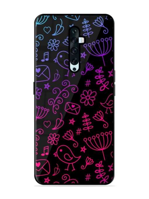 Cool Girly Glossy Metal Phone Cover for Oppo Reno 2F Zapvi