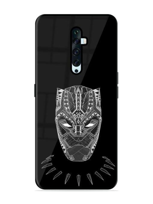 Fictional Art Glossy Metal Phone Cover for Oppo Reno 2F Zapvi