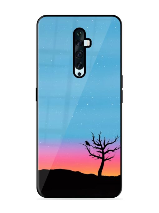 Natural Gradient Glossy Metal Phone Cover for Oppo Reno 2F Zapvi