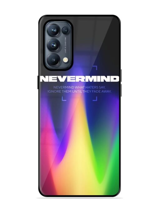 Nevermind Glossy Metal Phone Cover for Oppo Reno 5 Pro (5G) Zapvi