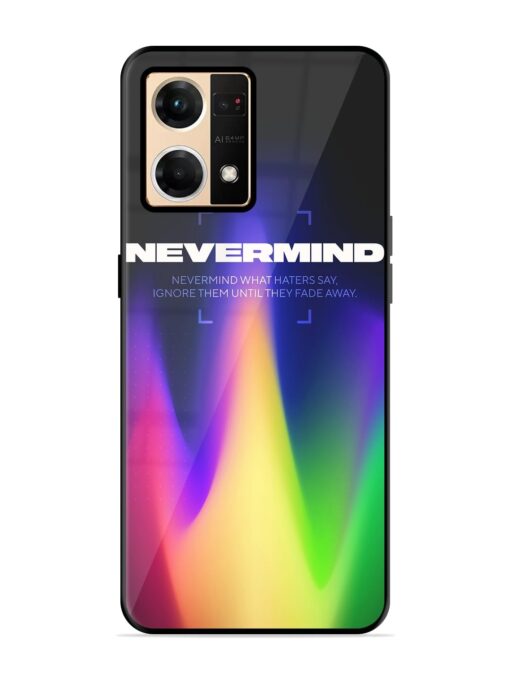 Nevermind Glossy Metal Phone Cover for Oppo Reno 7 (4G) Zapvi