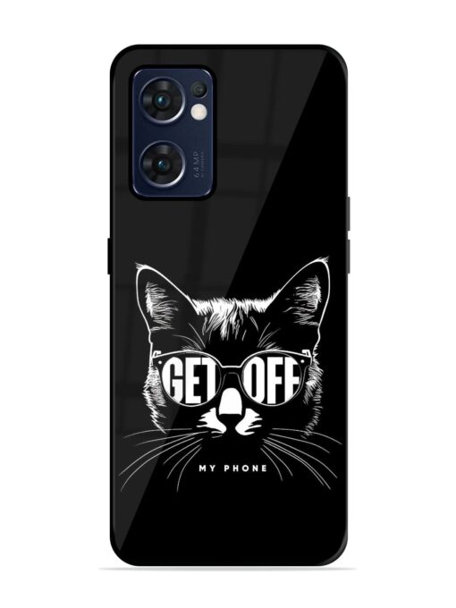 Get Off Glossy Metal TPU Phone Cover for Oppo Reno 7 (5G) Zapvi