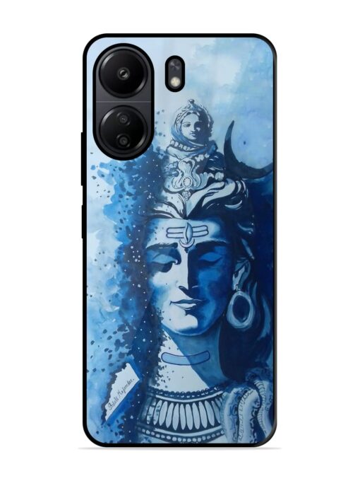 Shiv Art Glossy Metal Phone Cover for Poco C65 Zapvi