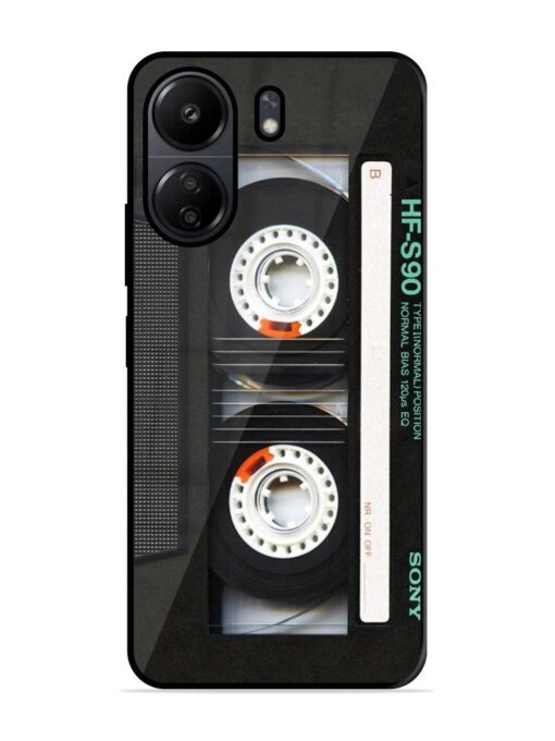 Sony Hf-S90 Cassette Glossy Metal Phone Cover for Poco C65 Zapvi