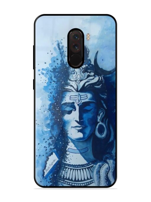 Shiv Art Glossy Metal Phone Cover for Poco F1 Zapvi