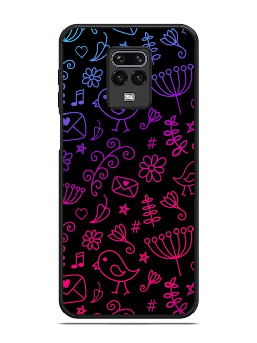 Cool Girly Glossy Metal Phone Cover for Poco M2 Pro Zapvi