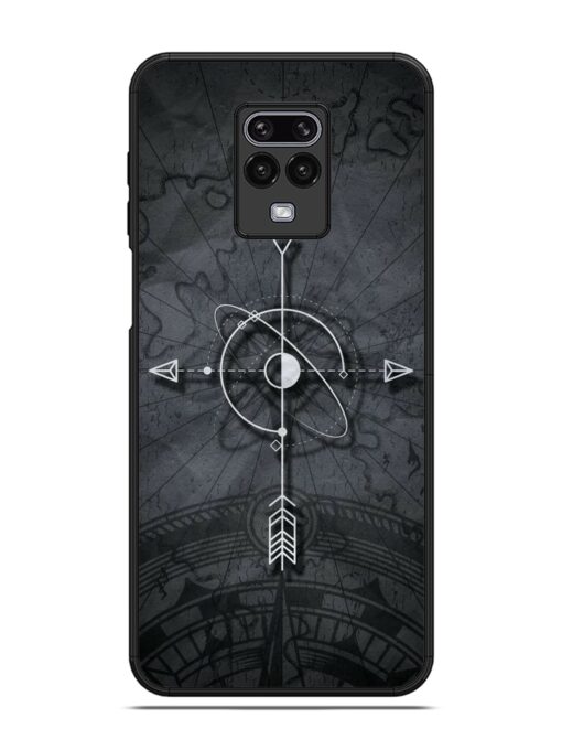 Lighting Cross Glossy Metal Phone Cover for Poco M2 Pro Zapvi