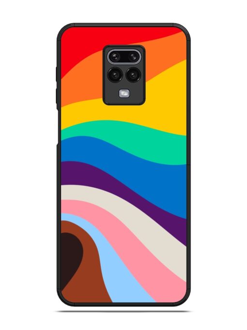 Minimal Pride Art Glossy Metal Phone Cover for Poco M2 Pro Zapvi