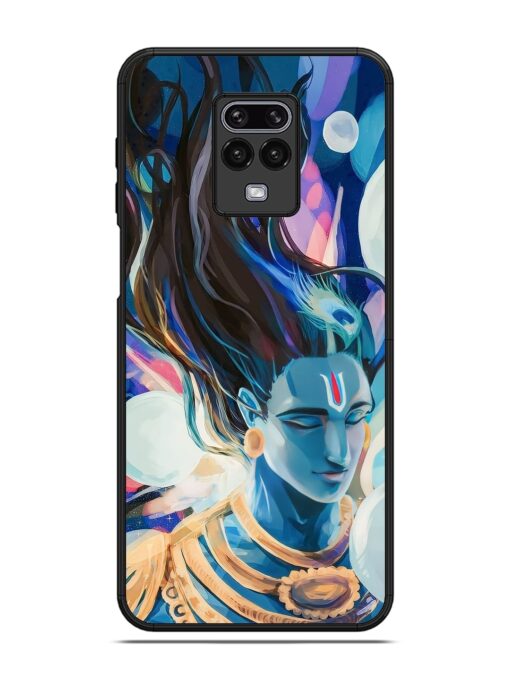 Bhagwan Sri Krishna Glossy Metal Phone Cover for Poco M2 Pro Zapvi