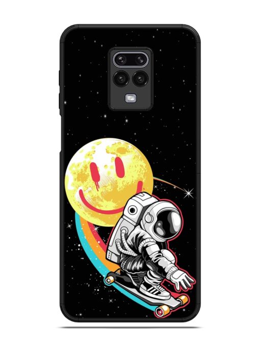 Astronaut Art Glossy Metal Phone Cover for Poco M2 Pro Zapvi