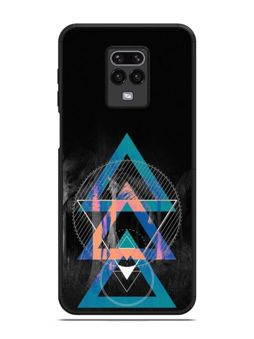 Indie Cross Glossy Metal Phone Cover for Poco M2 Pro Zapvi