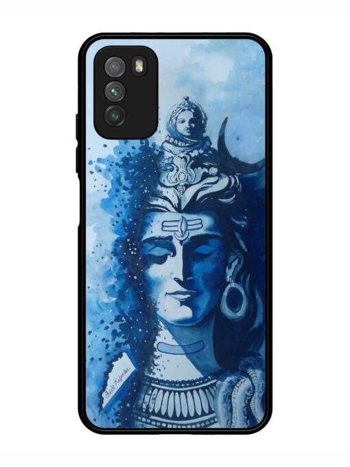 Shiv Art Glossy Metal Phone Cover for Poco M3 Zapvi