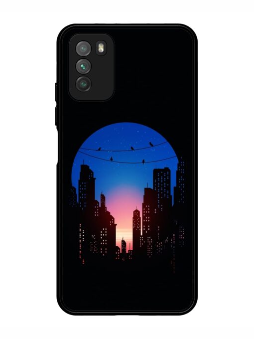 Minima City Vibe Glossy Metal Phone Cover for Poco M3 Zapvi