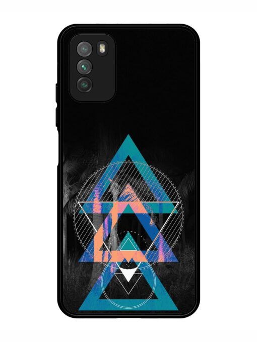 Indie Cross Glossy Metal Phone Cover for Poco M3 Zapvi