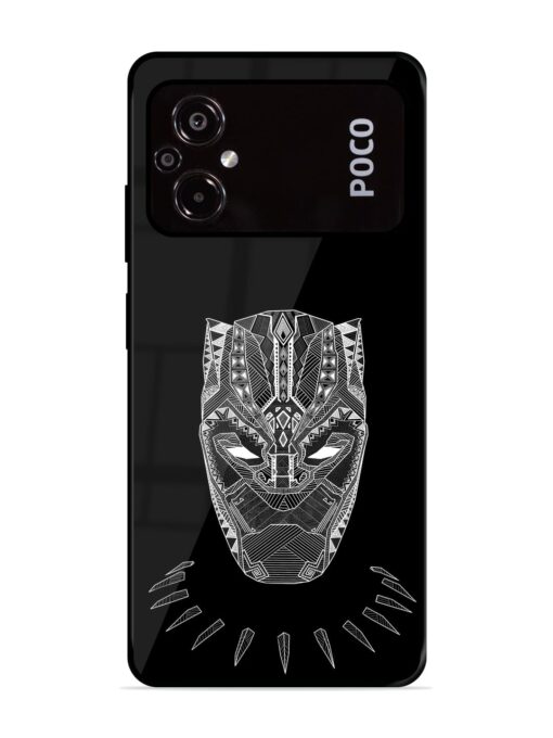 Fictional Art Glossy Metal Phone Cover for Poco M5 Zapvi