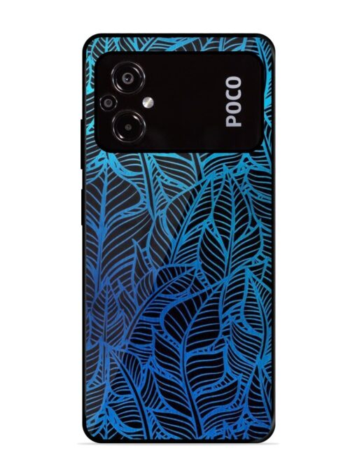 Decorative Topical Glossy Metal Phone Cover for Poco M5 Zapvi