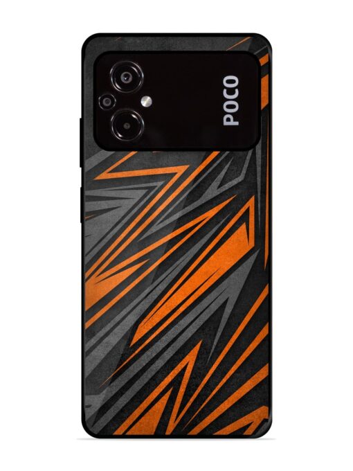 Santana Row Lunar Glossy Metal Phone Cover for Poco M5 Zapvi