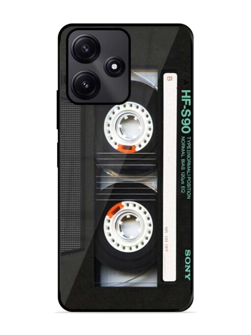 Sony Hf-S90 Cassette Glossy Metal Phone Cover for Poco M6 Pro (5G) Zapvi