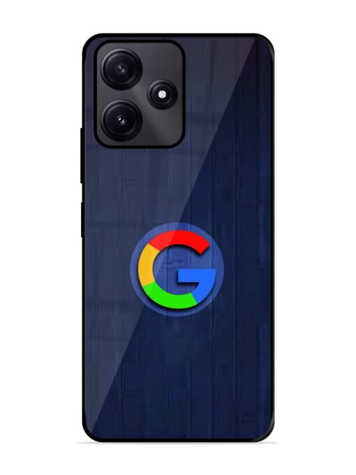 Google Logo Printed Glossy Metal TPU Phone Cover for Poco M6 Pro (5G) Zapvi