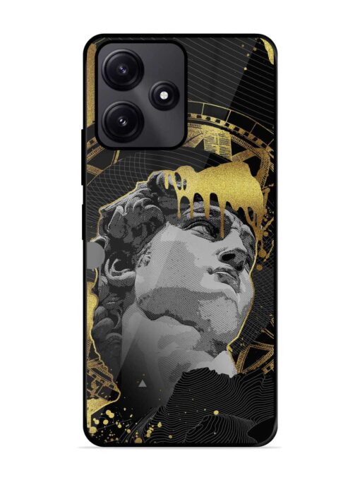 Roman Face Glossy Metal Phone Cover for Poco M6 Pro (5G) Zapvi