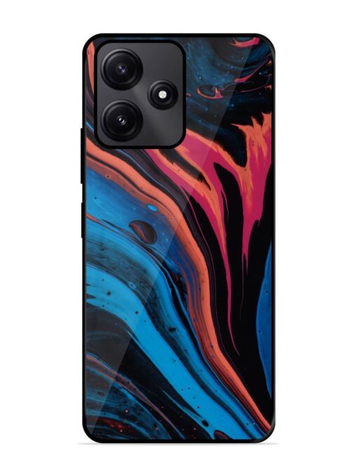 Liquefied Art Glossy Metal TPU Phone Cover for Poco M6 Pro (5G) Zapvi