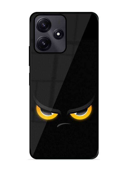 Scary Yellow Eye Glossy Metal TPU Phone Cover for Poco M6 Pro (5G) Zapvi