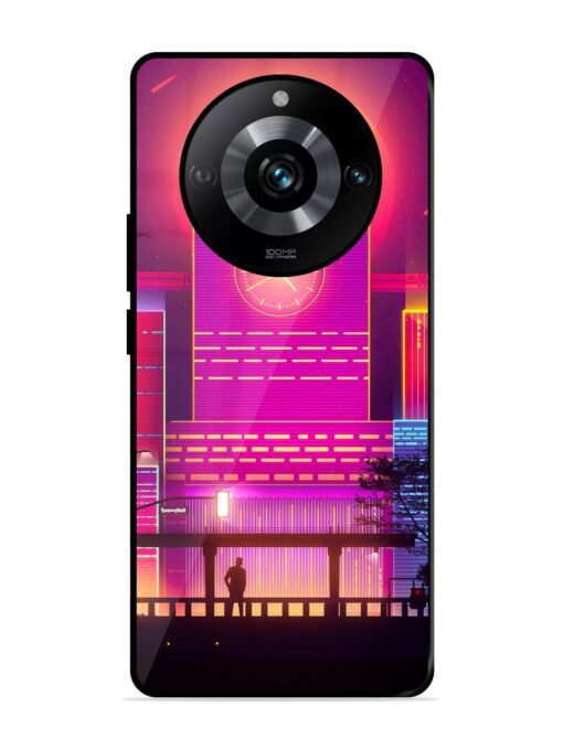 Clock Tower Glossy Metal TPU Phone Cover for Realme 11 Pro (5G) Zapvi