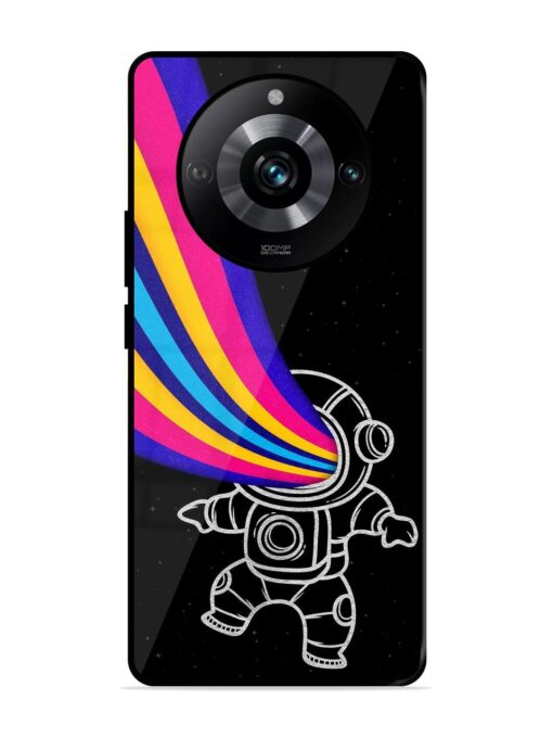 Astronaut Glossy Metal TPU Phone Cover for Realme 11 Pro (5G) Zapvi