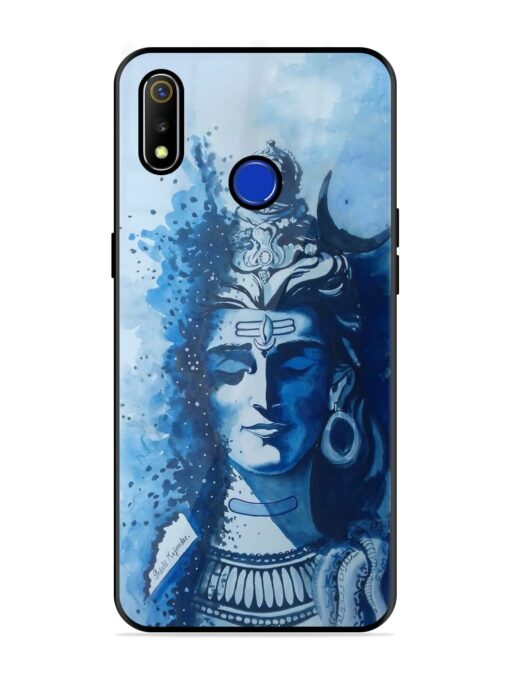 Shiv Art Glossy Metal Phone Cover for Realme 3 Zapvi