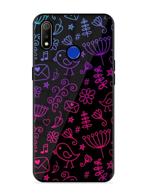 Cool Girly Glossy Metal Phone Cover for Realme 3 Zapvi