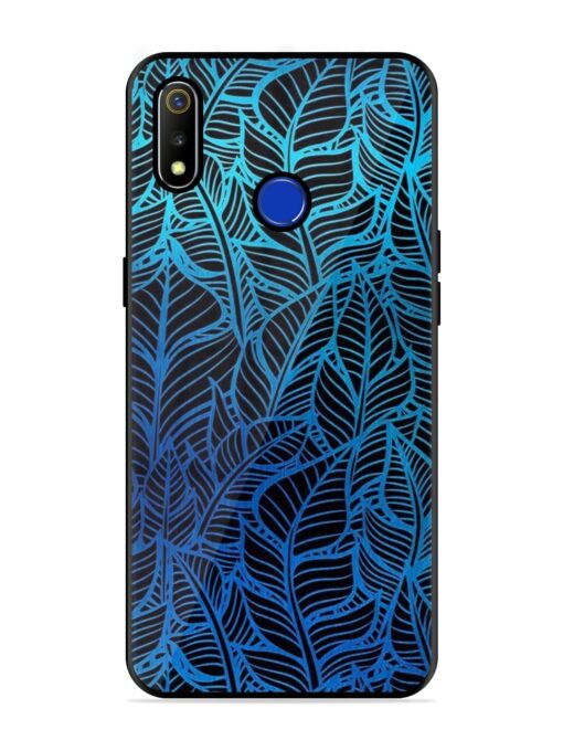 Decorative Topical Glossy Metal Phone Cover for Realme 3 Zapvi