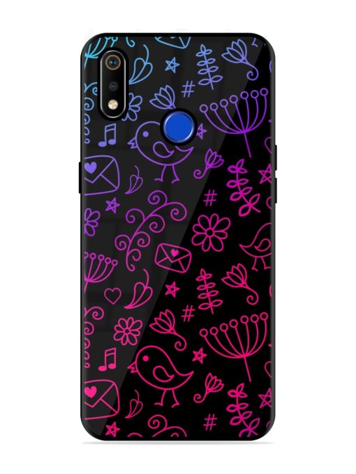 Cool Girly Glossy Metal Phone Cover for Realme 3I Zapvi