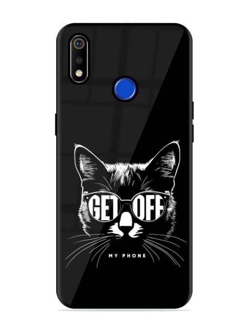 Get Off Glossy Metal TPU Phone Cover for Realme 3I Zapvi