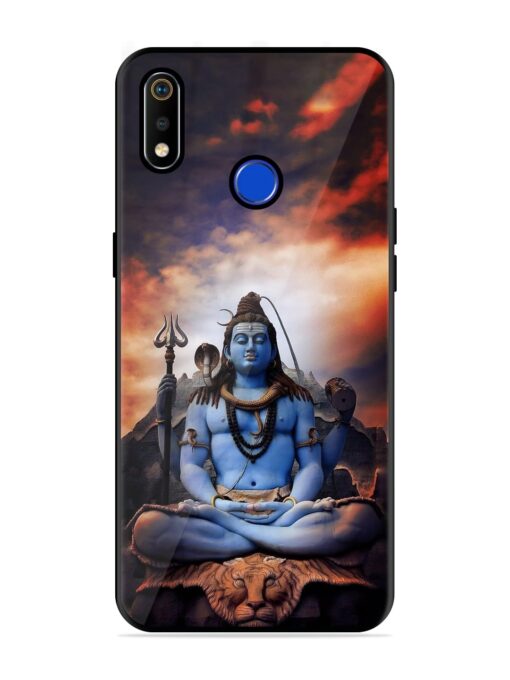 Jai Jai Shiv Glossy Metal Phone Cover for Realme 3I Zapvi