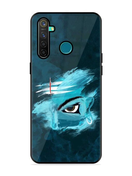 Lord Shiva Glossy Metal Phone Cover for Realme 5 Pro Zapvi