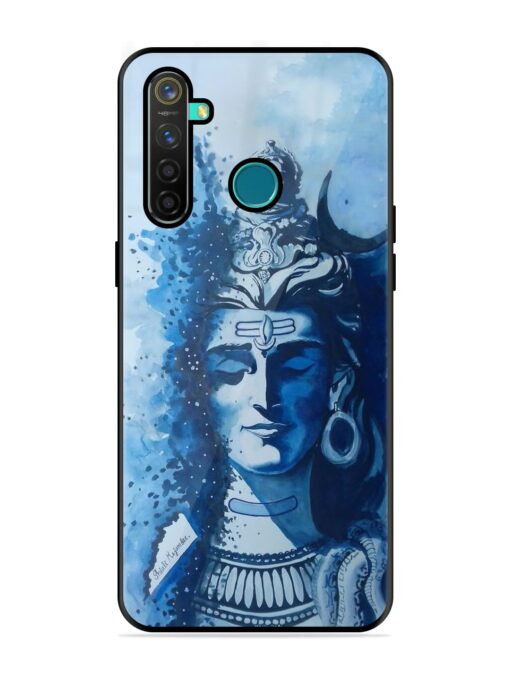 Shiv Art Glossy Metal Phone Cover for Realme 5 Pro Zapvi