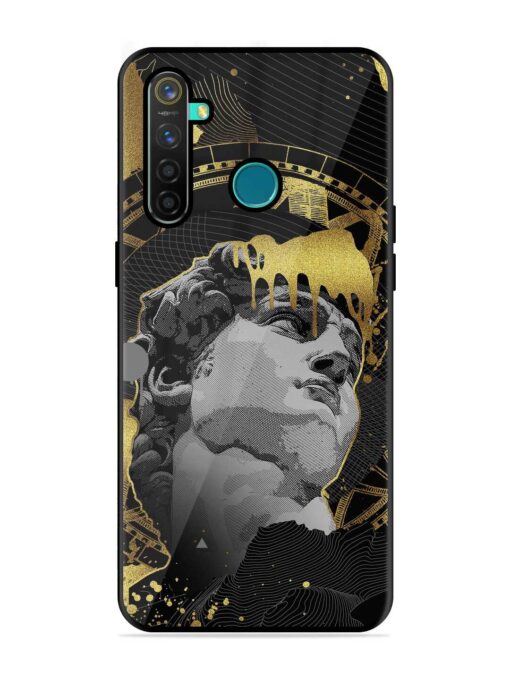 Roman Face Glossy Metal Phone Cover for Realme 5 Pro Zapvi