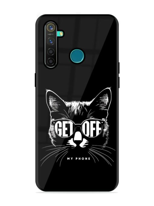 Get Off Glossy Metal TPU Phone Cover for Realme 5 Pro Zapvi